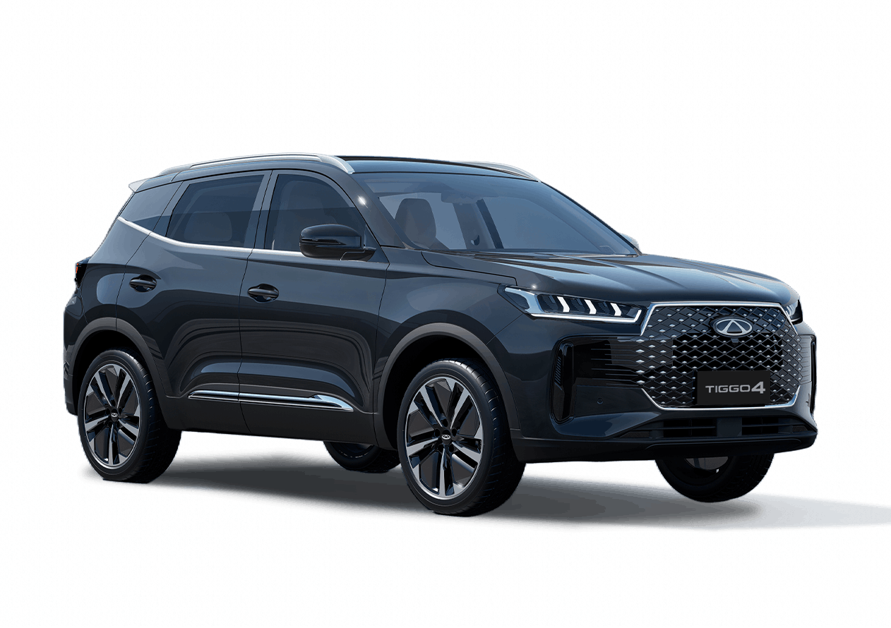 Chery Tiggo 4 Super Hybrid in Midnight Black