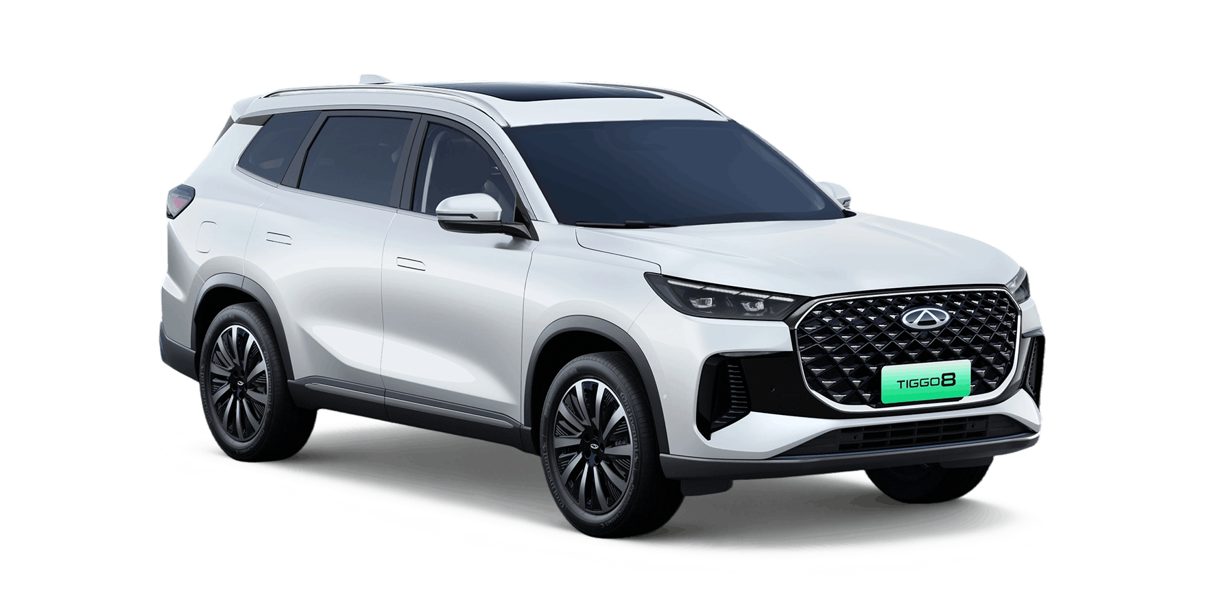Chery Tiggo 8 CSH edition in Arctic White