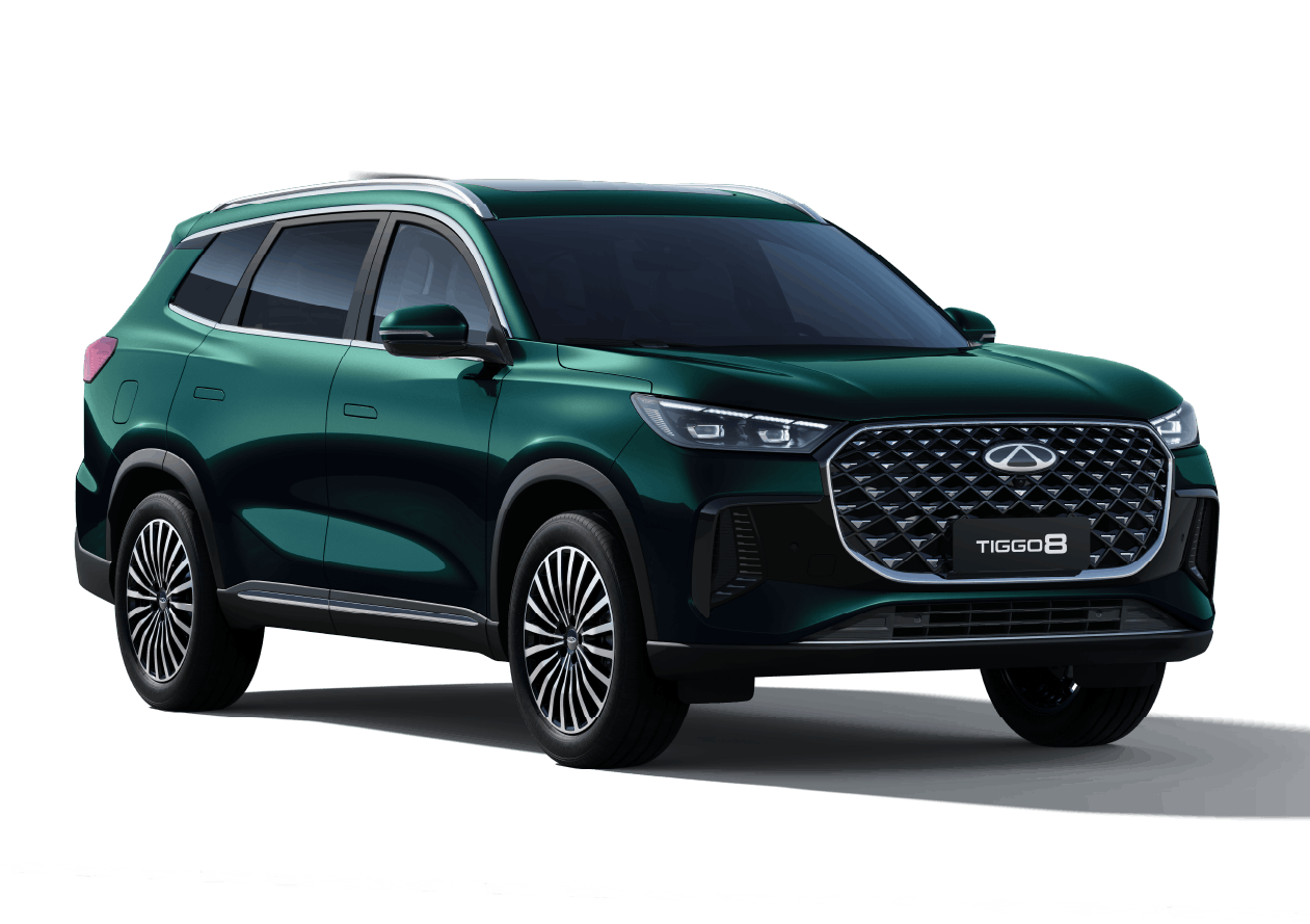 Chery Tiggo 8 edition in Forest Green