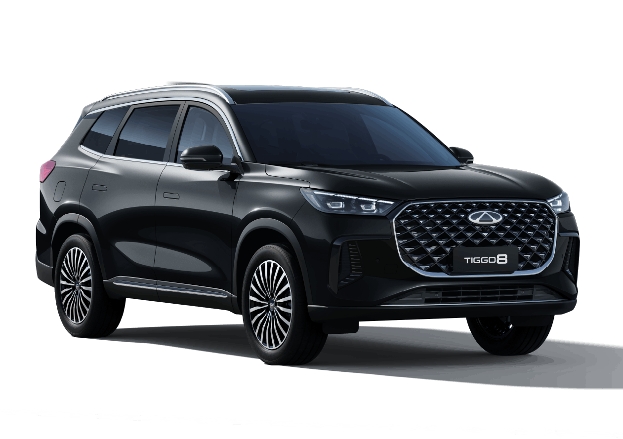 Chery Tiggo 8 edition in Midnight Black