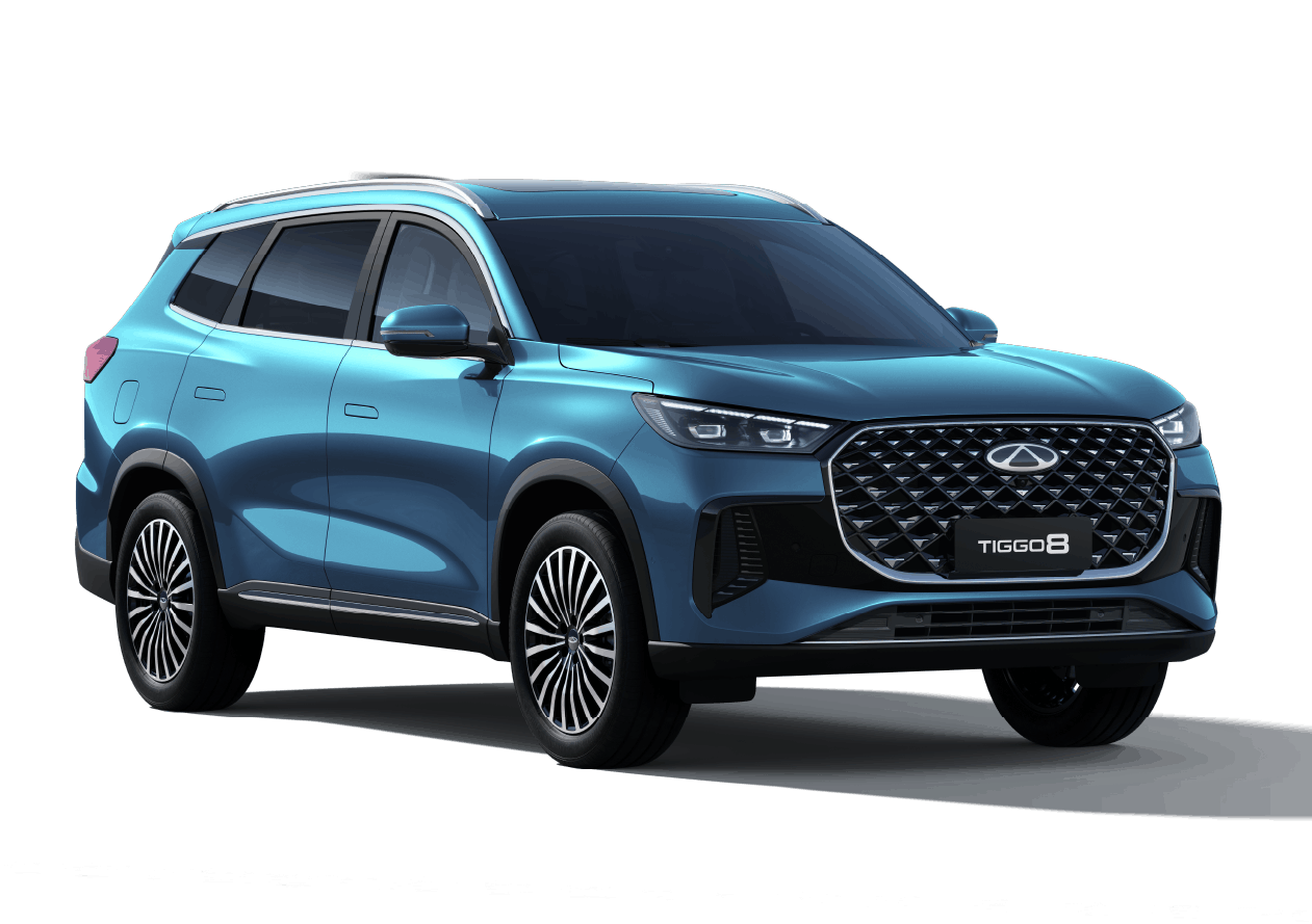 Chery Tiggo 8 edition in Reef Blue