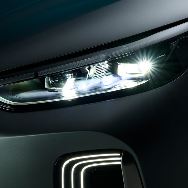 Energy Efficient LED Front Headlights